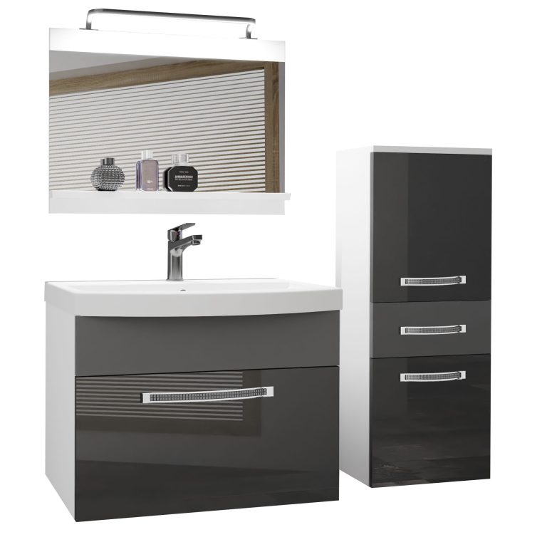 Mobili da bagno Belini Premium Glamour 34 GLA PM 2/0/W/SSR/0/MB/PP