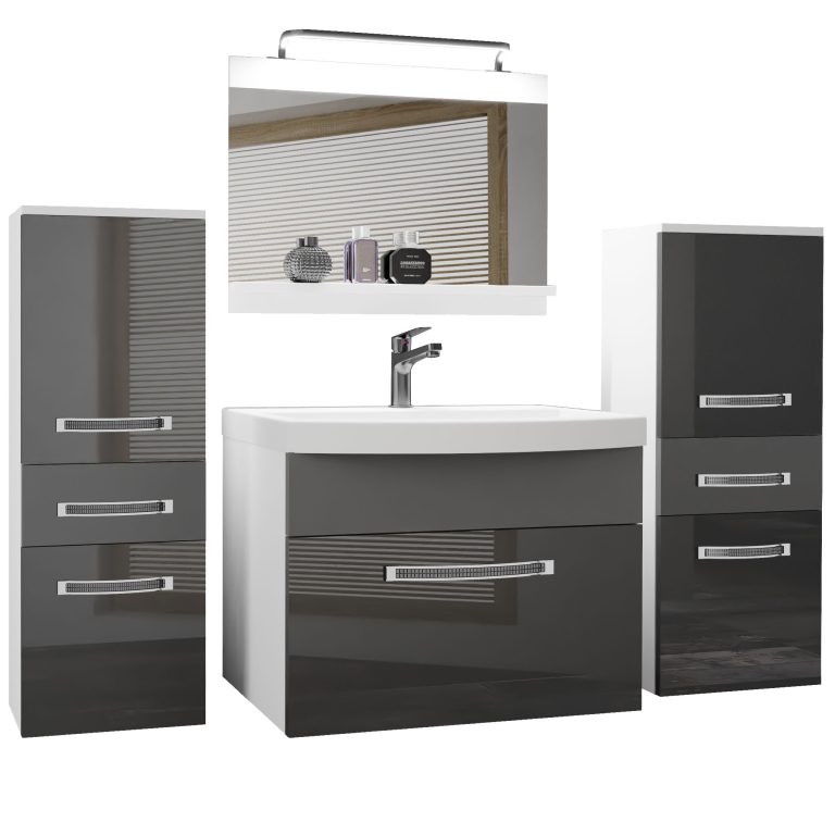 Mobili da bagno Belini Premium Glamour 72 GLA PM 4/0/W/SSR/0/MB/PP