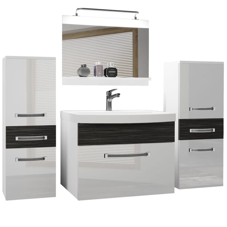 Mobili da bagno Belini Premium Glamour 73  GLA PM 4/0/W/WHK/0/MB/PP