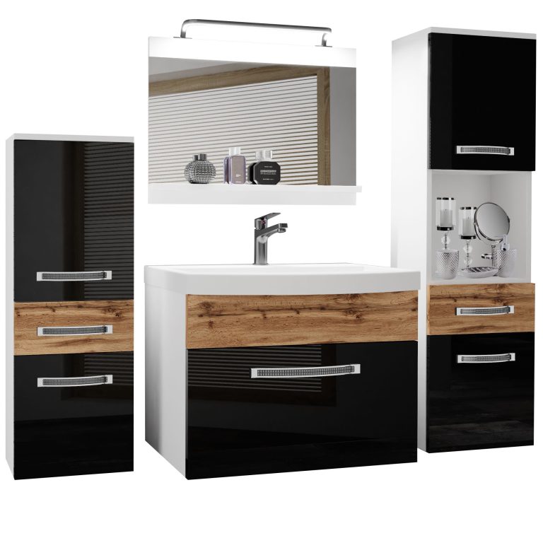 Mobili da bagno Belini Premium Glamour 95 GLA PM 5/0/W/BDW/0/MB/PP