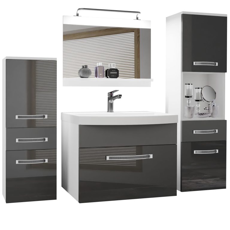 Mobili da bagno Belini Premium Glamour 91 GLA PM 5/0/W/SSR/0/MB/PP