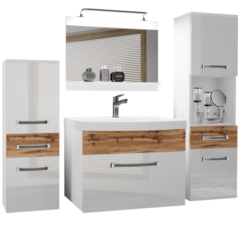 Mobili da bagno Belini Premium Glamour 93 GLA PM 5/0/W/WDW/0/MB/PP
