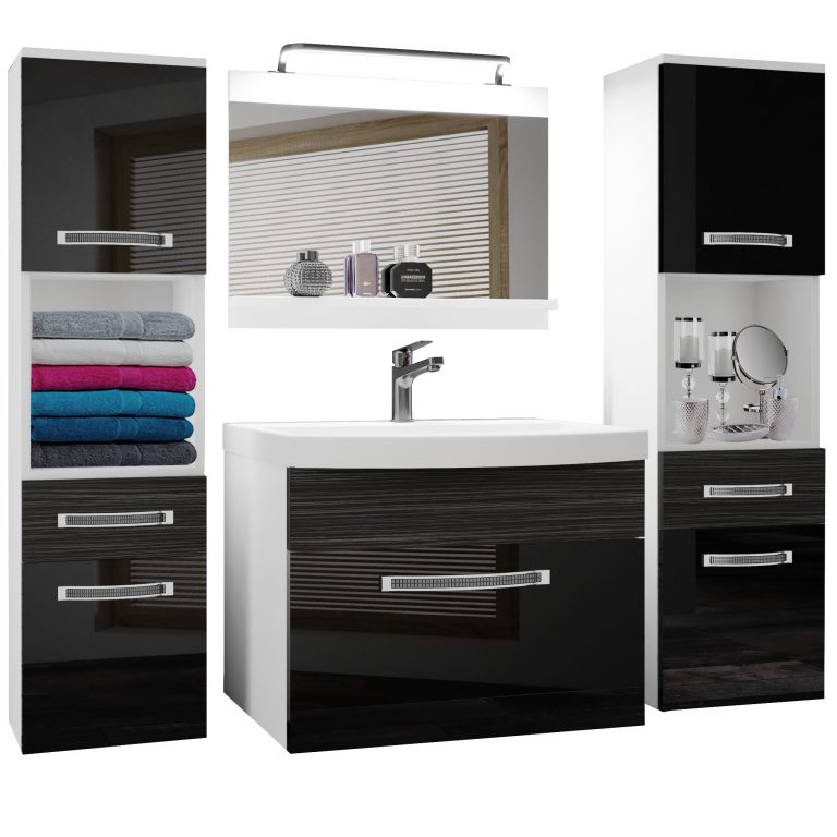 Mobili da bagno Belini Premium Glamour 113 GLA PM 6/0/W/BHK/0/MB/PP