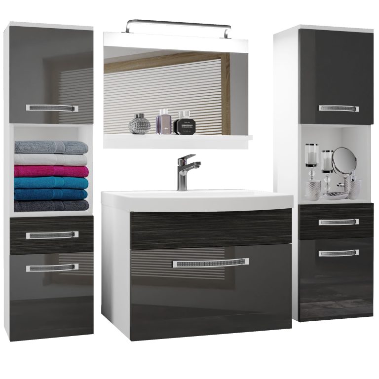 Mobili da bagno Belini Premium Glamour 109 GLA PM 6/0/W/SHK/0/MB/PP