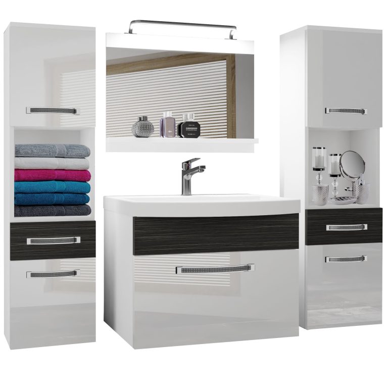 Mobili da bagno Belini Premium Glamour 111 GLA PM 6/0/W/WHK/0/MB/PP