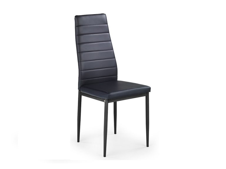 SEDIA DA CUCINA IN METALLO MODERNO NERO