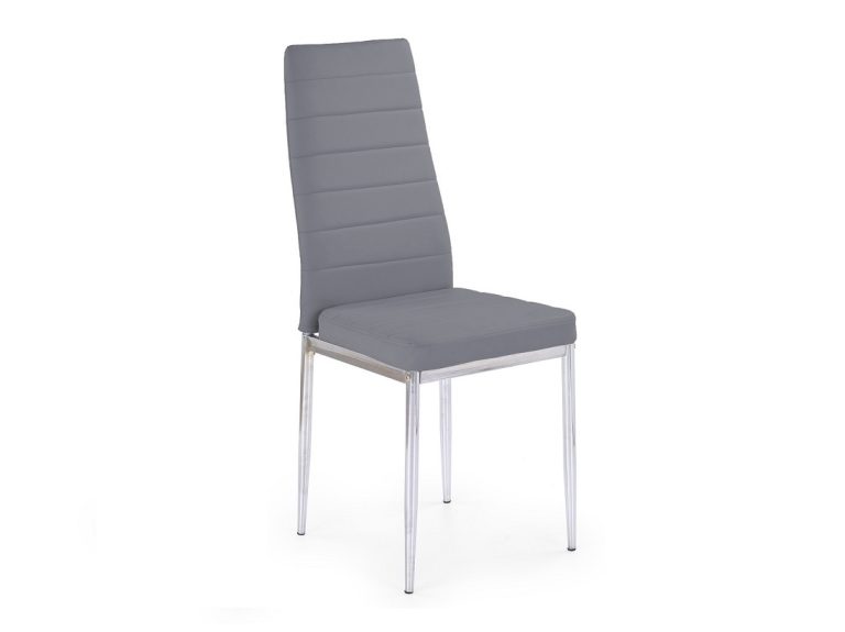 SEDIA DA CUCINA IN METALLO MODERNO GRIGIO