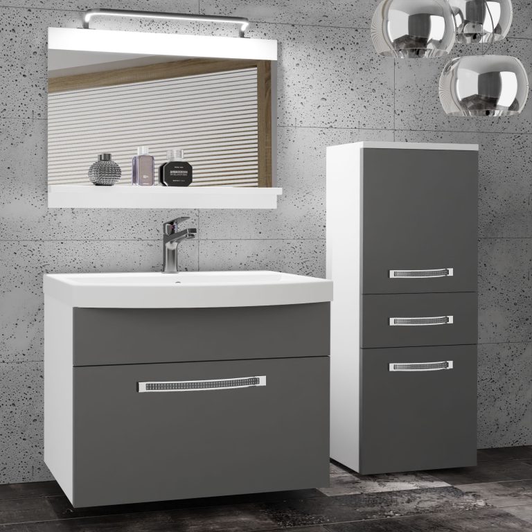  Mobili da bagno Belini Premium Glamour 22 GLA M 2/0/W/SR/0/MB/PP