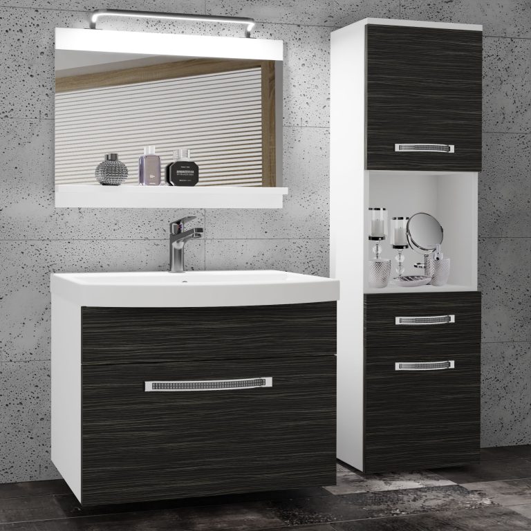 Mobili da bagno Belini Premium Glamour 40 GLA M 3/0/W/HK/0/MB/PP