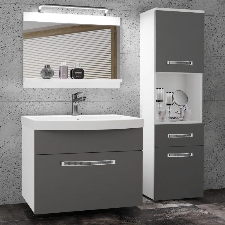 Mobili da bagno Belini Premium Glamour 41 GLA M 3/0/W/SR/0/MB/PP