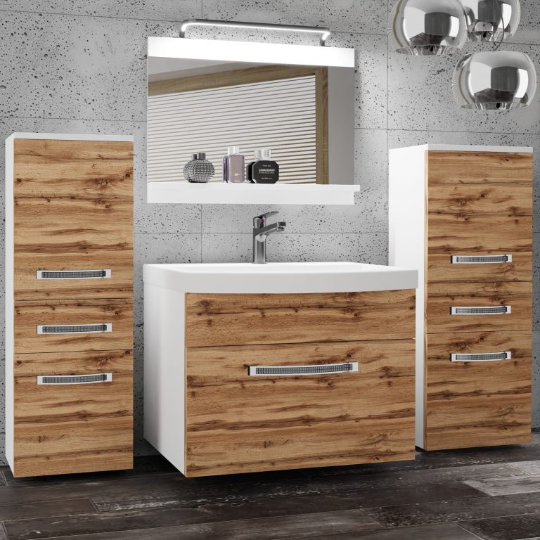 Mobili da bagno Belini Premium Glamour 61 GLA M 4/0/W/DW/0/MB/PP