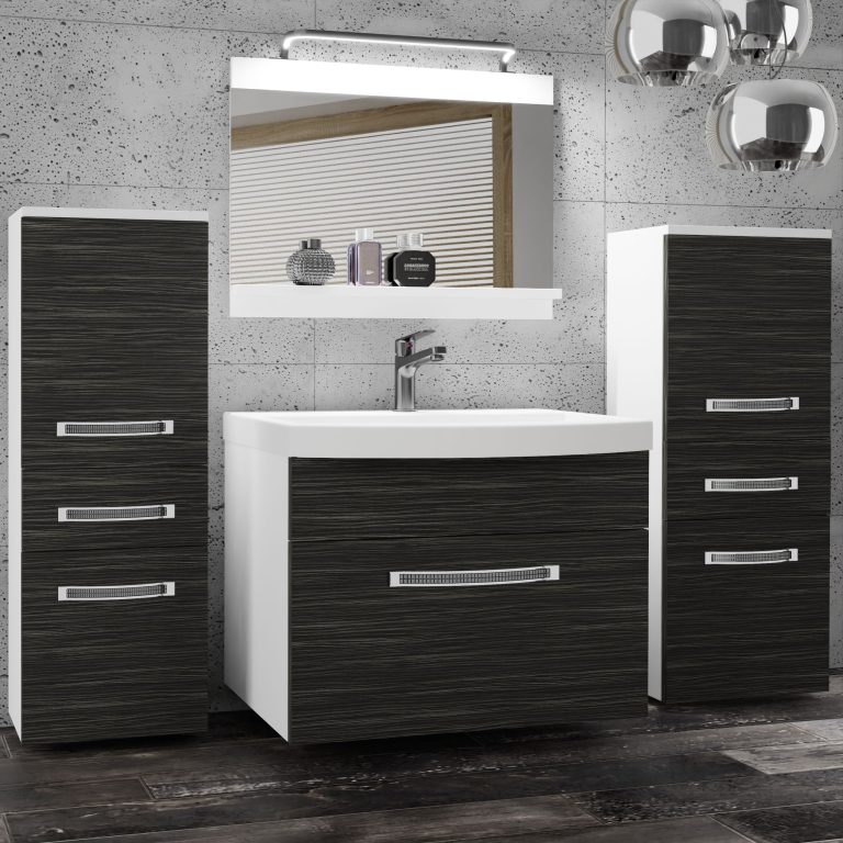 Mobili da bagno Belini Premium Glamour 59 GLA M 4/0/W/HK/0/MB/PP