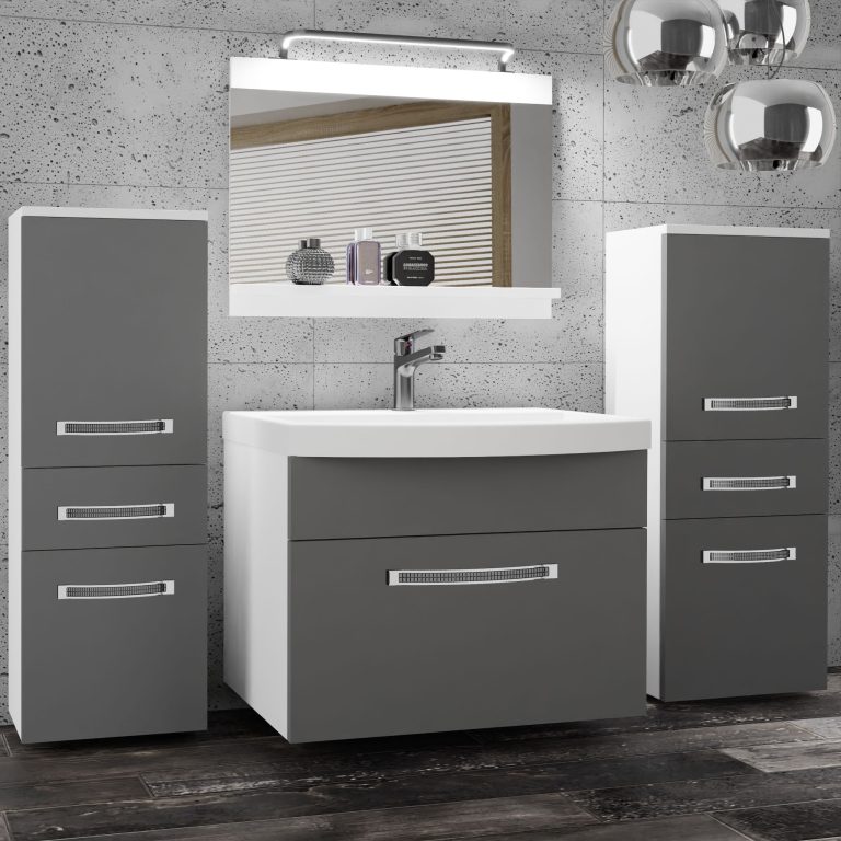 Mobili da bagno Belini Premium Glamour 60  GLA M 4/0/W/SR/0/MB/PP
