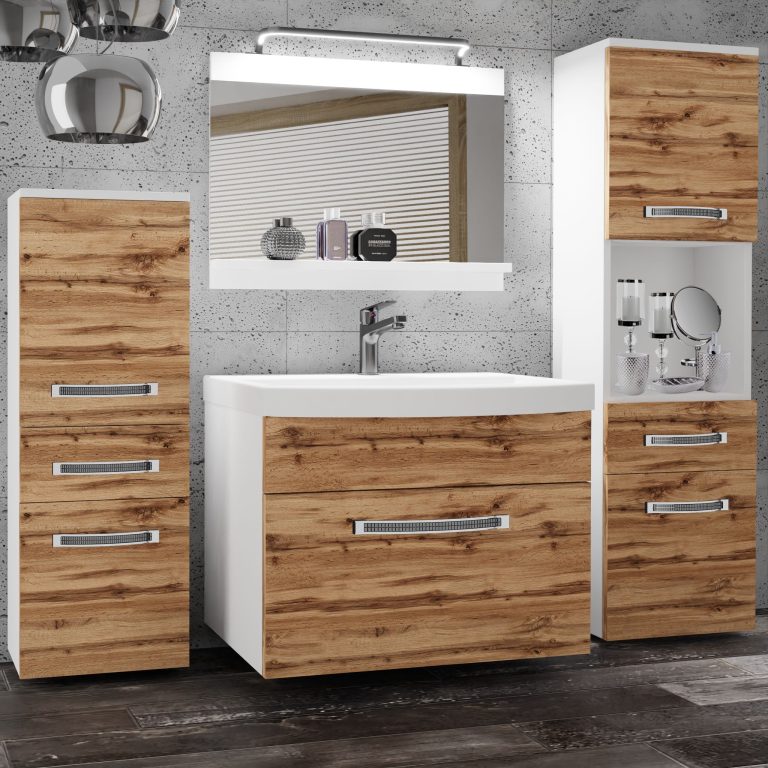 Mobili da bagno Belini Premium Glamour 80 GLA M 5/0/W/DW/0/MB/PP