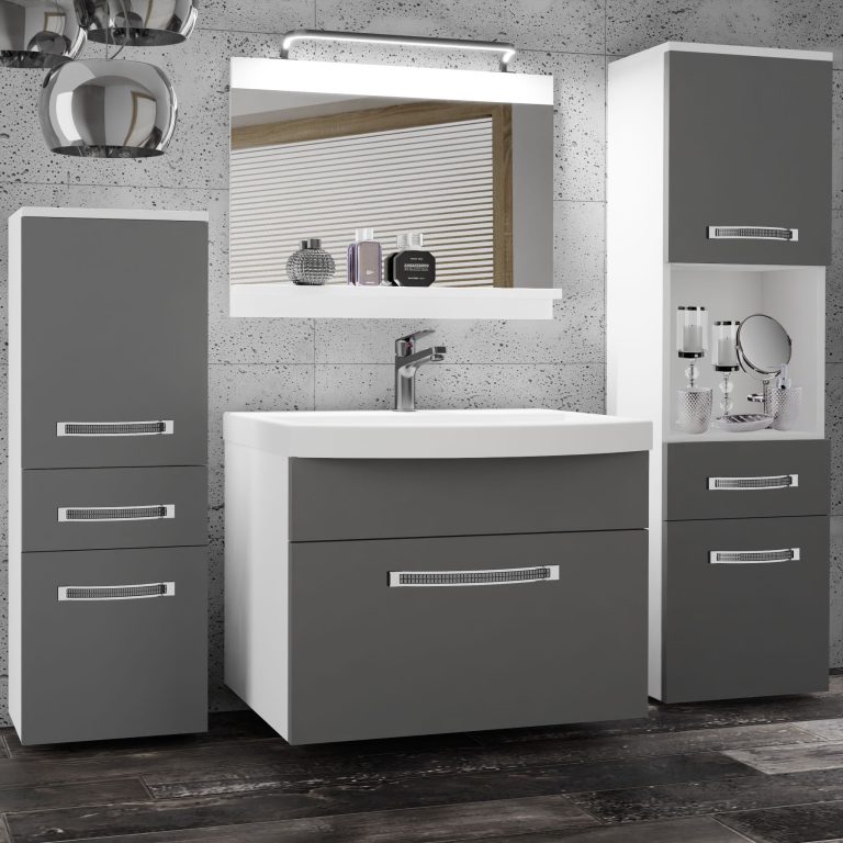 Mobili da bagno Belini Premium Glamour 79 GLA M 5/0/W/SR/0/MB/PP