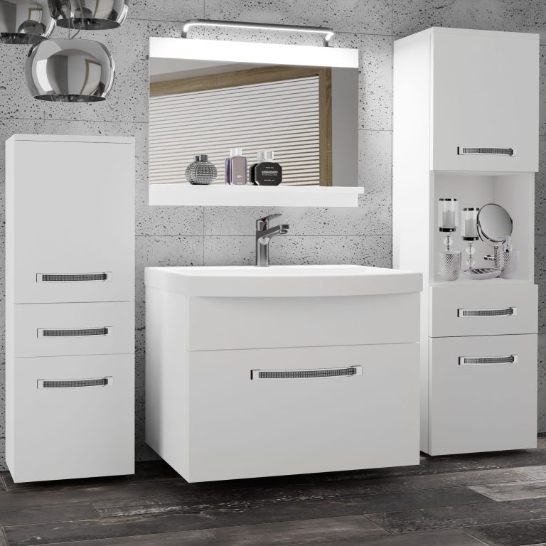 Mobili da bagno Belini Premium Glamour 77 GLA M 5/0/W/W/0/MB/PP
