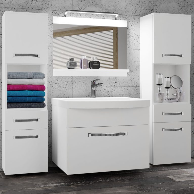 Mobili da bagno Belini Premium Glamour 96 GLA M 6/0/W/W/0/MB/PP