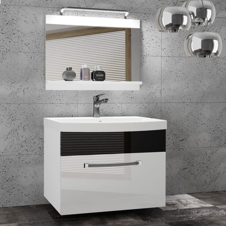 Mobili da bagno Belini Premium Versione completa Glamour 8 GLA P 1/0/W/WB/0/MB/PP