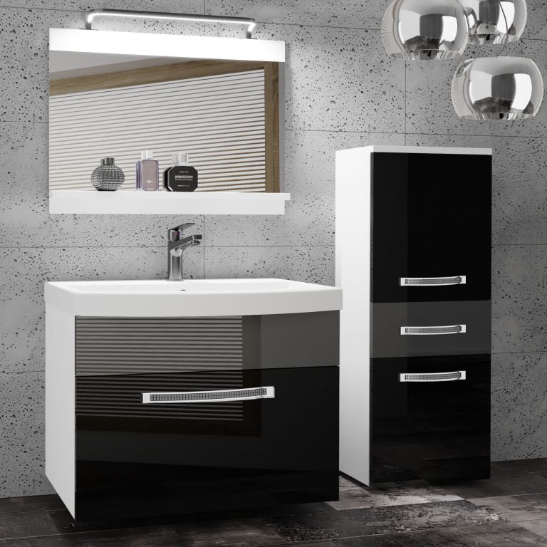 Mobili da bagno Belini Premium Glamour 30 GLA P 2/0/W/BS/0/MB/PP
