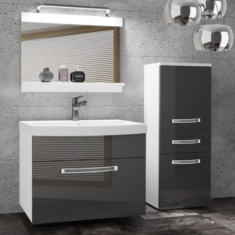 Mobili da bagno Belini Premium Glamour 26 GLA P 2/0/W/S/0/MB/PP