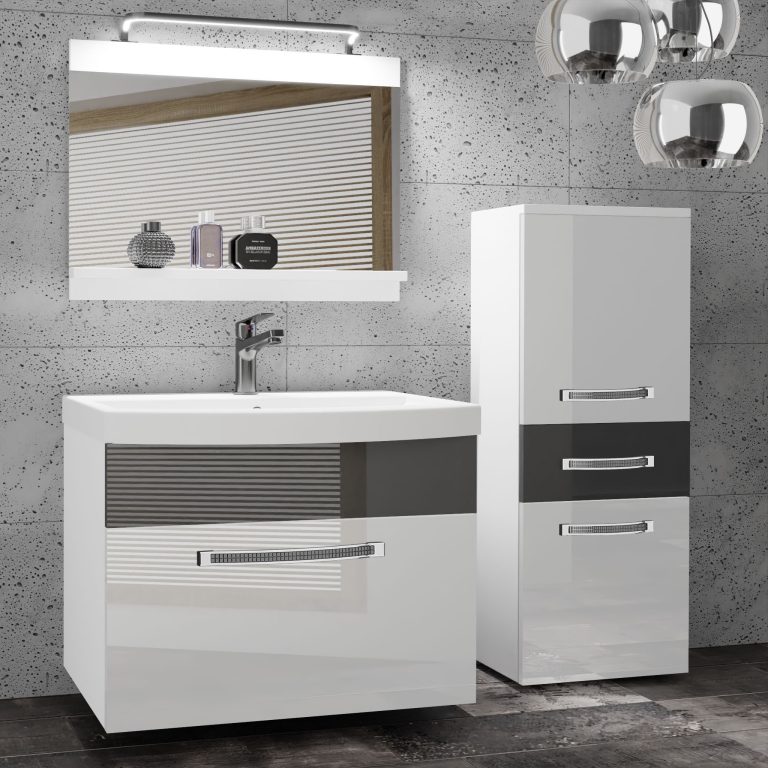 Mobili da bagno Belini Premium Glamour 28 GLA P 2/0/W/WS/0/MB/PP