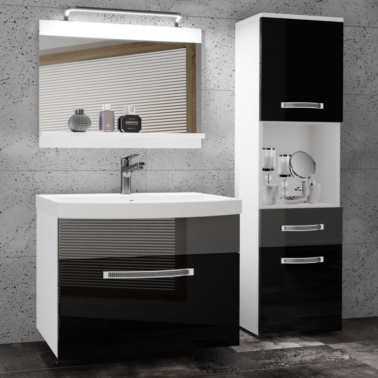 Mobili da bagno Belini Premium Glamour 49 GLA P 3/0/W/BS/0/MB/PP
