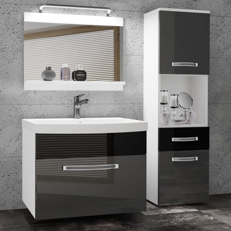 Mobili da bagno Belini Premium Glamour 50 GLA P 3/0/W/SB/0/MB/PP