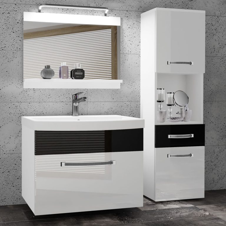 Mobili da bagno Belini Premium Glamour 46 GLA P 3/0/W/WB/0/MB/PP