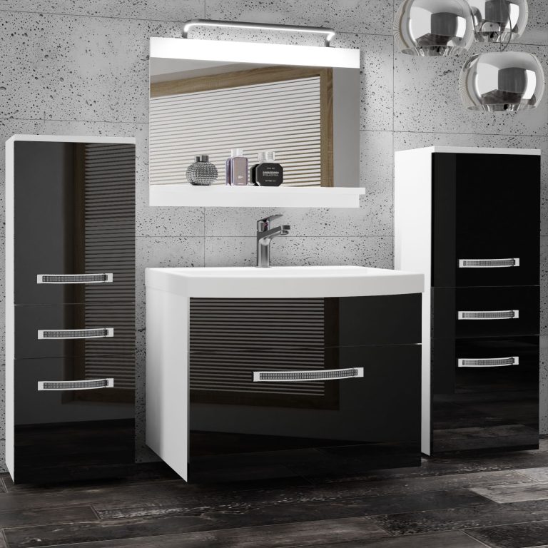 Mobili da bagno Belini Premium Glamour 63 GLA P 4/0/W/B/0/MB/PP