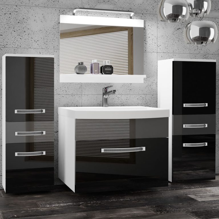 Mobili da bagno Belini Premium Glamour 68 GLA P 4/0/W/BS/0/MB/PP