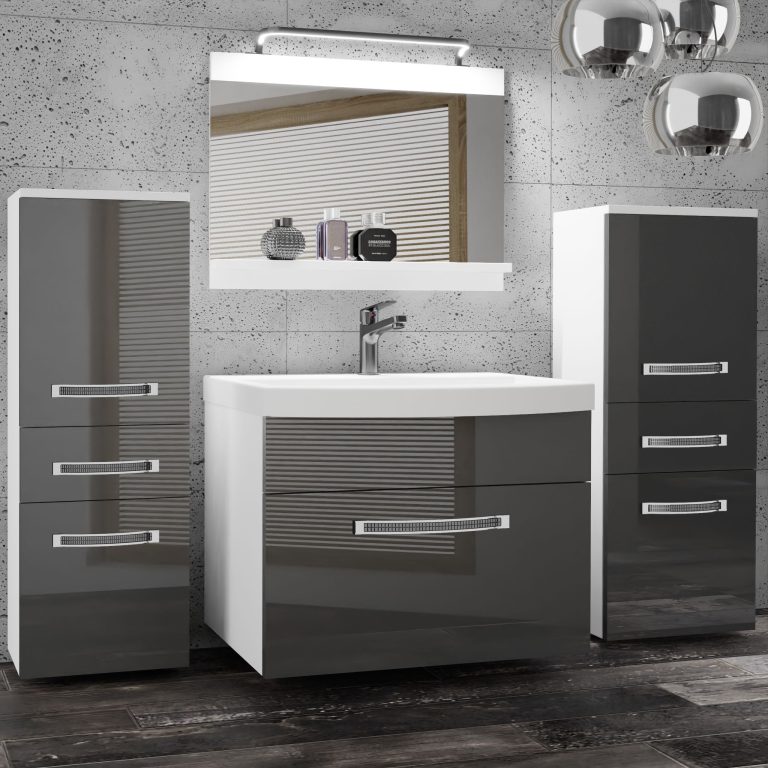 Mobili da bagno Belini Premium Glamour 64  GLA P 4/0/W/S/0/MB/PP