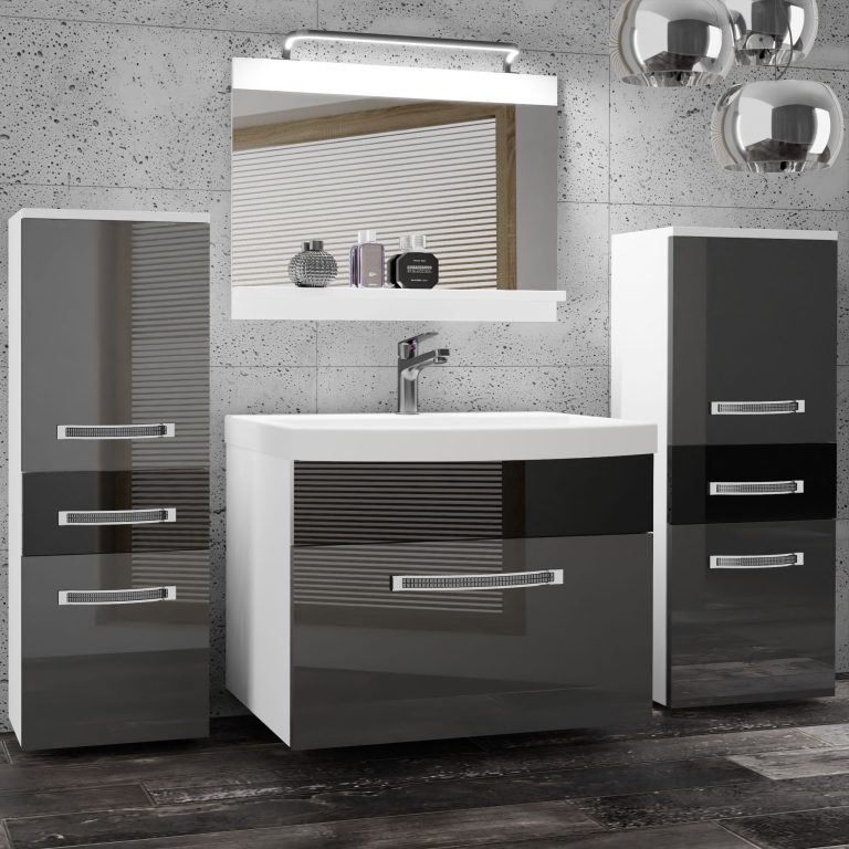 Mobili da bagno Belini Premium Glamour 69 GLA P 4/0/W/SB/0/MB/PP