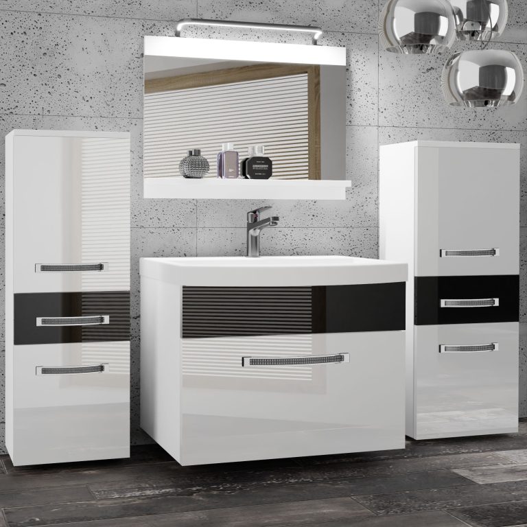 Mobili da bagno Belini Premium Glamour 65 GLA P 4/0/W/WB/0/MB/PP