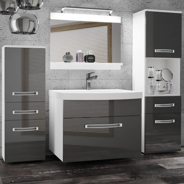 Mobili da bagno Belini Premium Glamour 83 GLA P 5/0/W/S/0/MB/PP