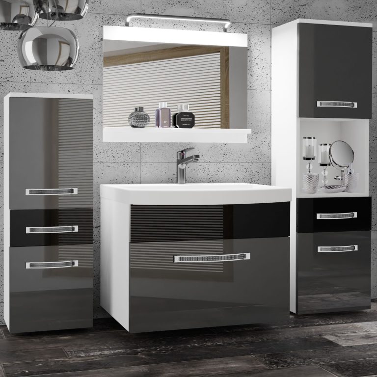 Mobili da bagno Belini Premium Glamour 88 GLA P 5/0/W/SB/0/MB/PP