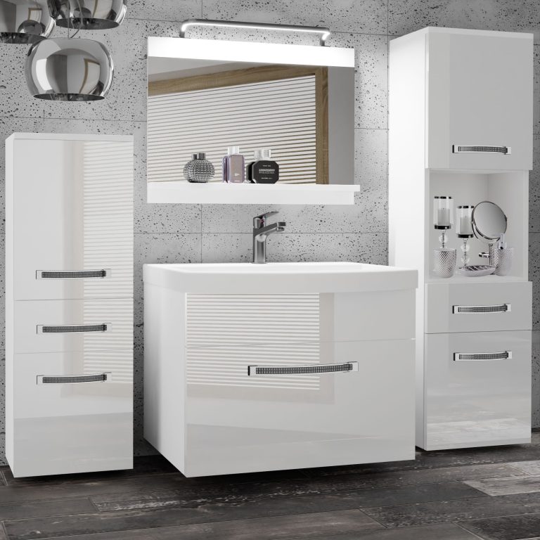 Mobili da bagno Belini Premium Glamour 81 GLA P 5/0/W/W/0/MB/PP