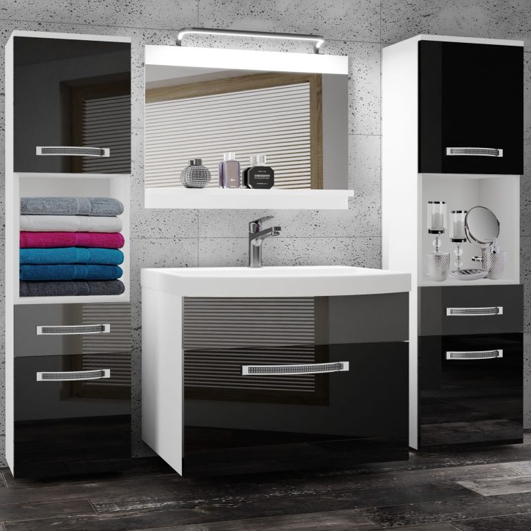 Mobili da bagno Belini Premium Glamour 106 GLA P 6/0/W/BS/0/MB/PP