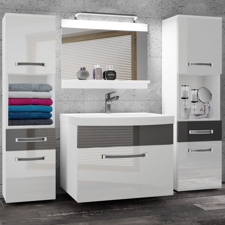 Mobili da bagno Belini Premium Glamour 104 GLA P 6/0/W/WS/0/MB/PP