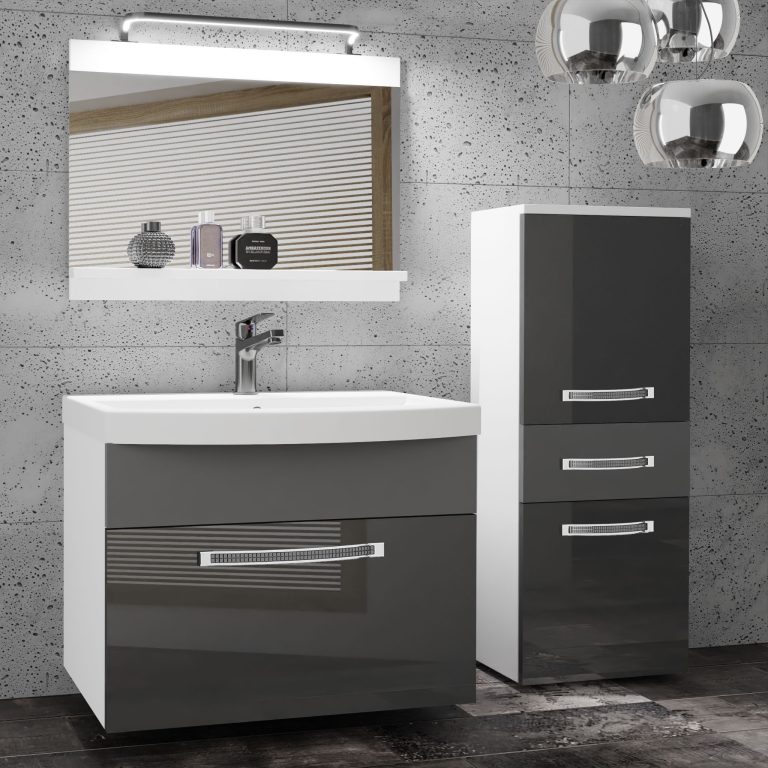 Mobili da bagno Belini Premium Glamour 34 GLA PM 2/0/W/SSR/0/MB/PP
