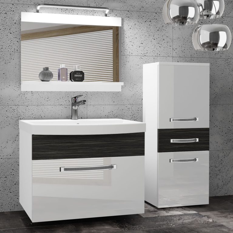 Mobili da bagno Belini Premium Glamour 35 GLA PM 2/0/W/WHK/0/MB/PP