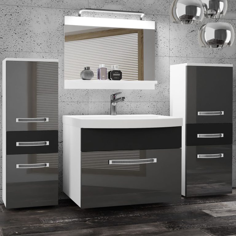 Mobili da bagno Belini Premium Glamour 70 GLA PM 4/0/W/SB/0/MB/PP