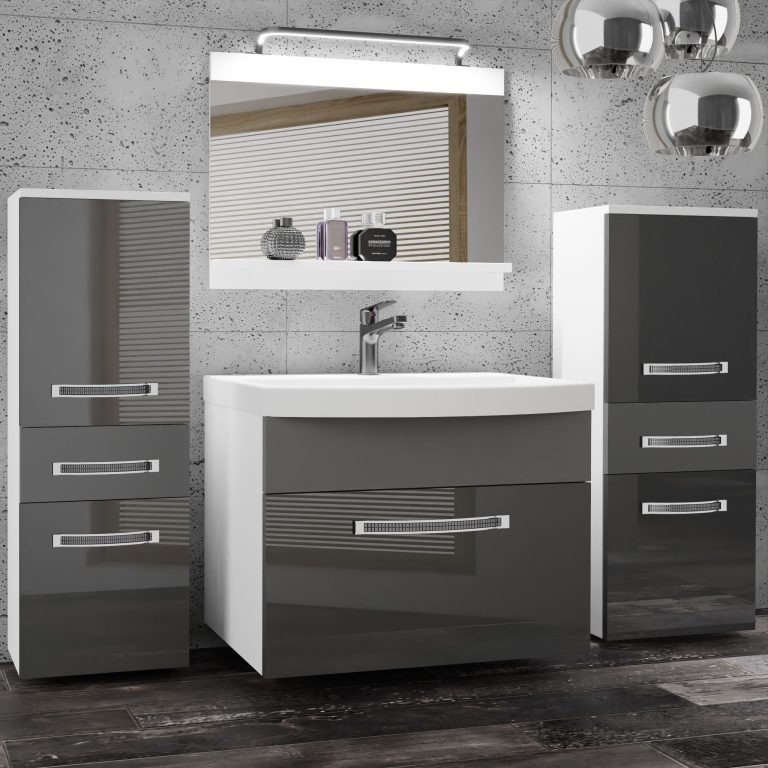 Mobili da bagno Belini Premium Glamour 72 GLA PM 4/0/W/SSR/0/MB/PP