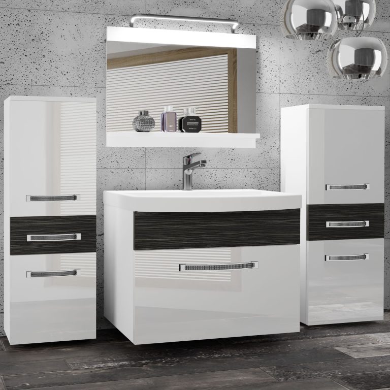 Mobili da bagno Belini Premium Glamour 73  GLA PM 4/0/W/WHK/0/MB/PP