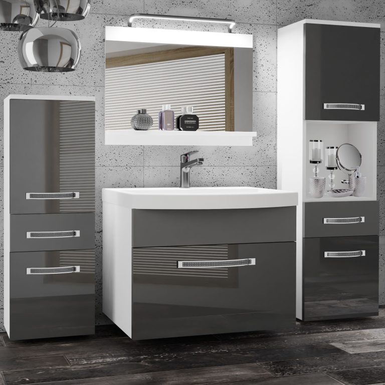 Mobili da bagno Belini Premium Glamour 91 GLA PM 5/0/W/SSR/0/MB/PP