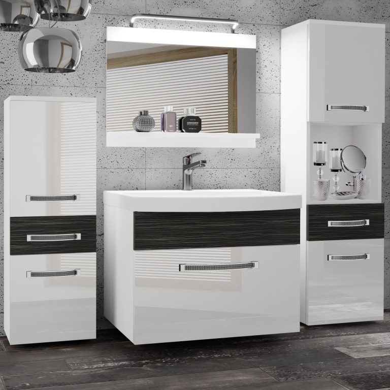 Mobili da bagno Belini Premium Glamour 92 GLA PM 5/0/W/WHK/0/MB/PP
