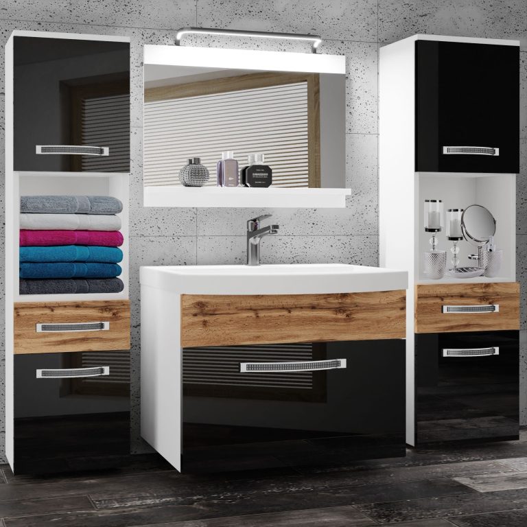 Mobili da bagno Belini Premium Glamour 114 GLA PM 6/0/W/BDW/0/MB/PP