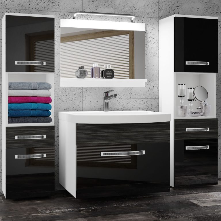 Mobili da bagno Belini Premium Glamour 113 GLA PM 6/0/W/BHK/0/MB/PP