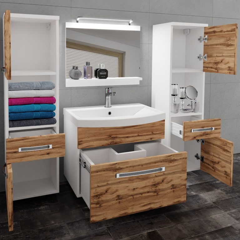 Mobili da bagno Belini Premium Glamour 99 GLA M 6/0/W/DW/0/MB/PP