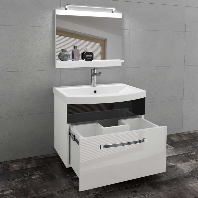 Mobili da bagno Belini Premium Versione completa Glamour 8 GLA P 1/0/W/WB/0/MB/PP