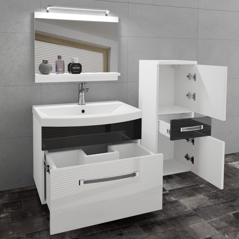 Mobili da bagno Belini Premium Glamour 27 GLA P 2/0/W/WB/0/MB/PP